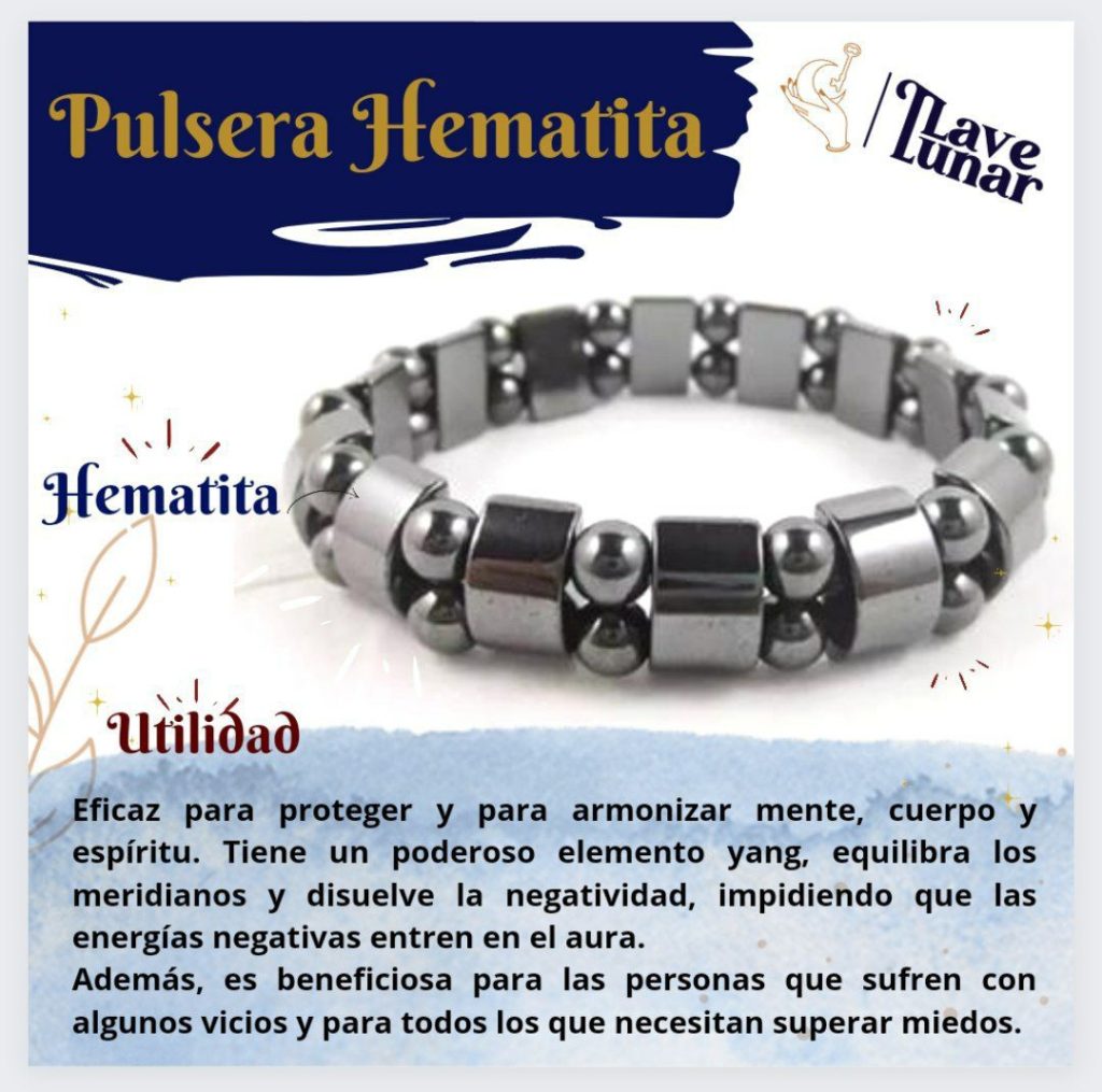 Pulsera en Panamá-Pulsera hermatita