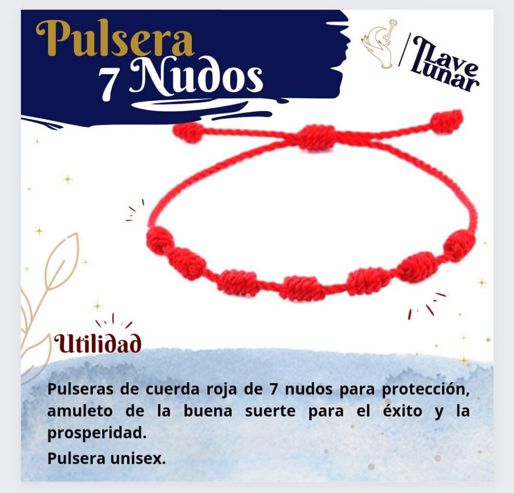 Pulsera en Panamá-Pulsera 7 nudos