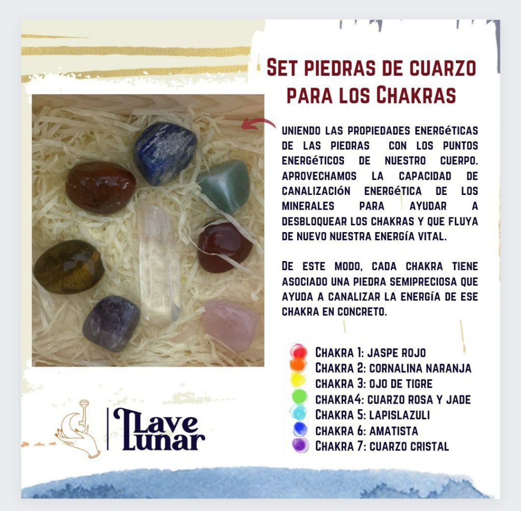 set piedras de cuarzo en Panamá- set piedras de cuarzo para los chakras