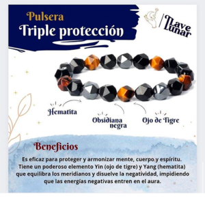 Pulsera Triple proteccion