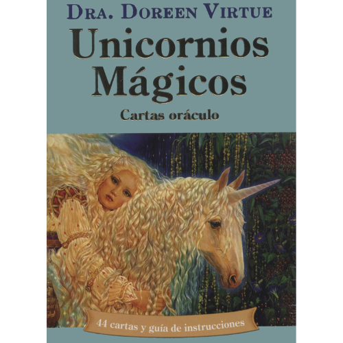 UNICORNIOS MÁGICOS. CARTAS ORÁCULO -(LIBRO Y CARTAS)-PANAMA