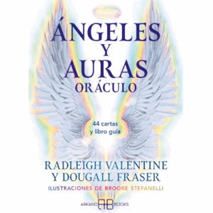 Oráculo Ángeles y Auras, mazo espiritual para recibir mensajes angelicales y armonizar tu energía con los colores del aura