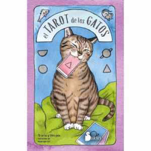 Tarot de los Gatos, mazo de 78 cartas con ilustraciones felinas llenas de simbolismo, intuición y magia espiritual.