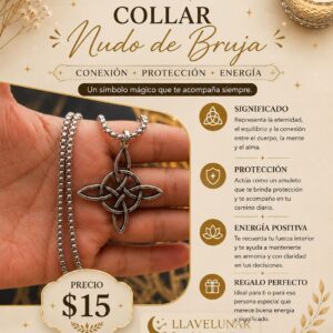 Collar nudo de bruja-PANAMA-Collar